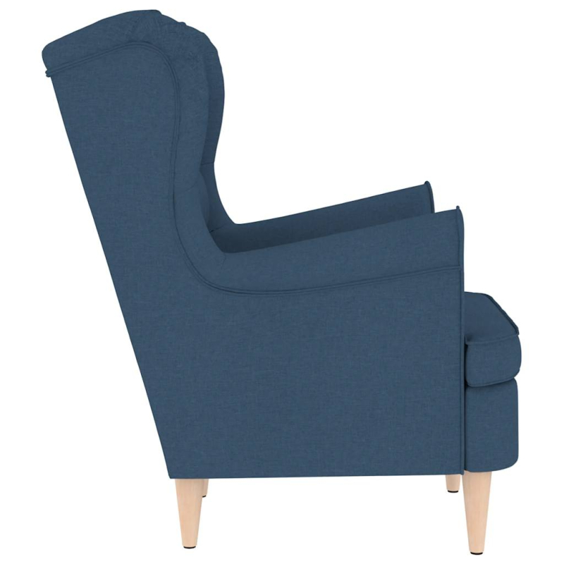 Sessel Blau 74x84x100 cm Stoff