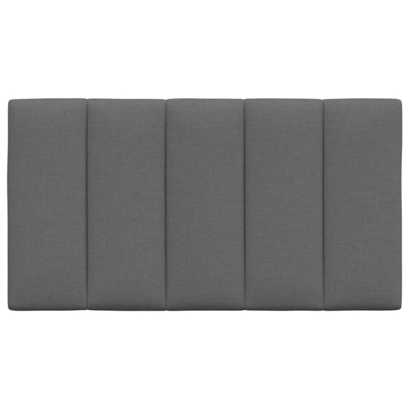 Kopfteil-Kissen Dunkelgrau 80 cm Stoff