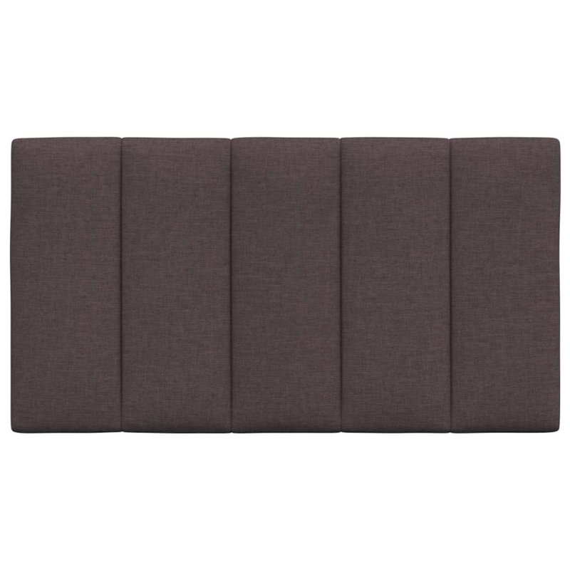 Kopfteil-Kissen Dunkelbraun 90 cm Stoff