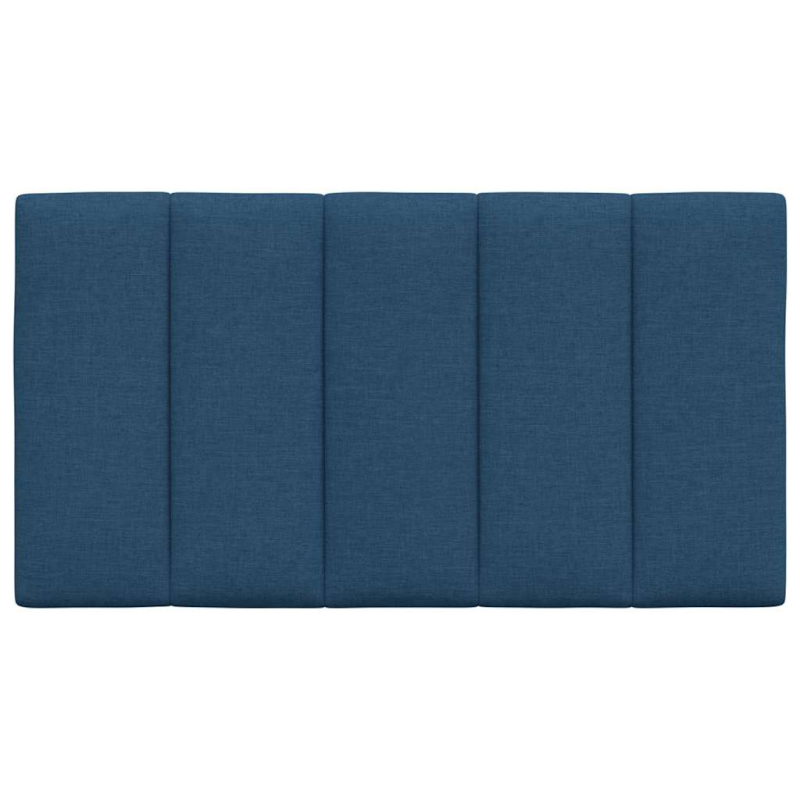Kopfteil-Kissen Blau 90 cm Stoff