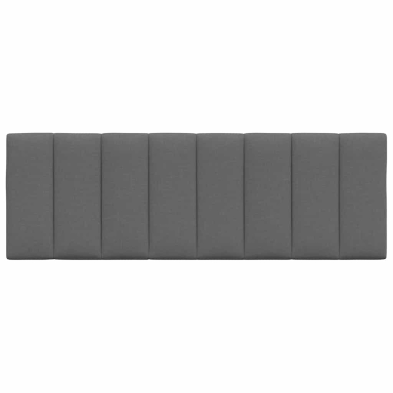 Kopfteil-Kissen Dunkelgrau 120 cm Stoff