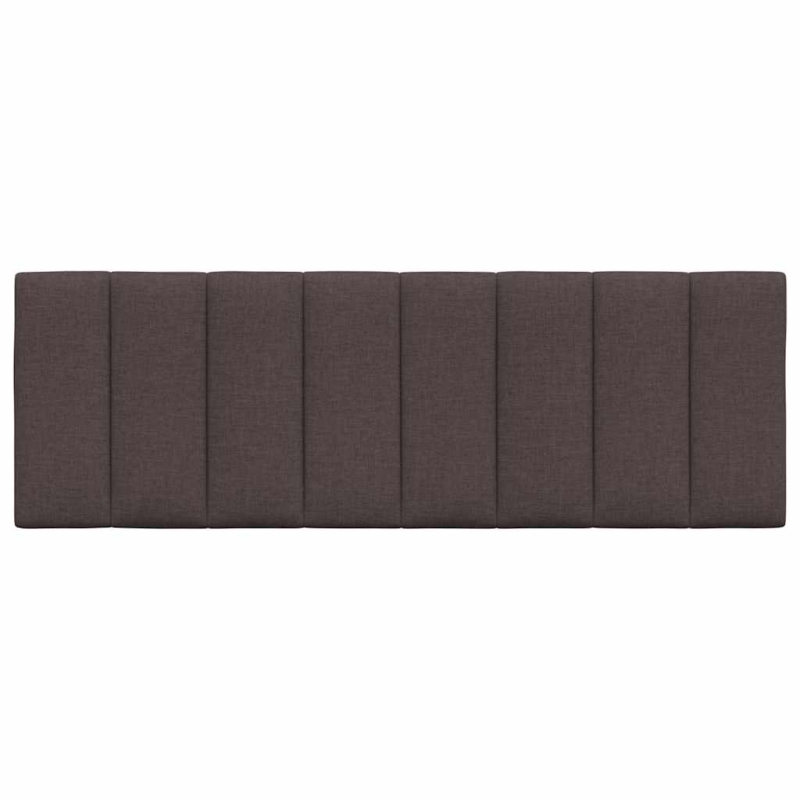 Kopfteil-Kissen Dunkelbraun 120 cm Stoff