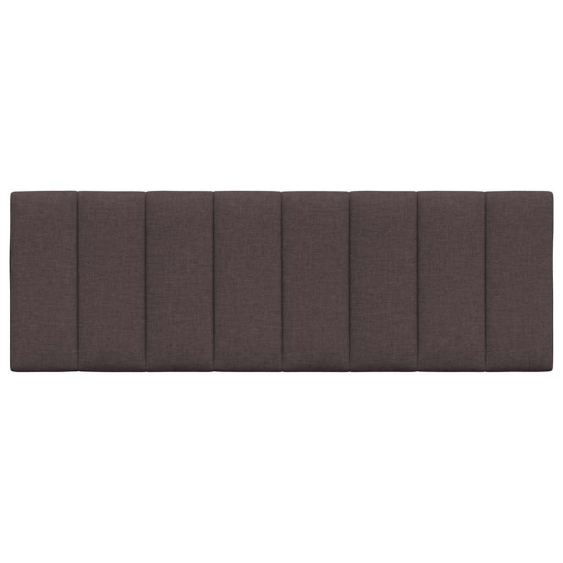 Kopfteil-Kissen Dunkelbraun 140 cm Stoff