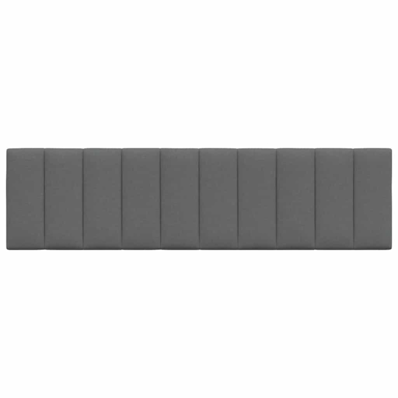 Kopfteil-Kissen Dunkelgrau 180 cm Stoff