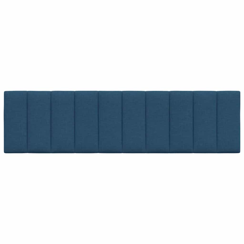 Kopfteil-Kissen Blau 180 cm Stoff
