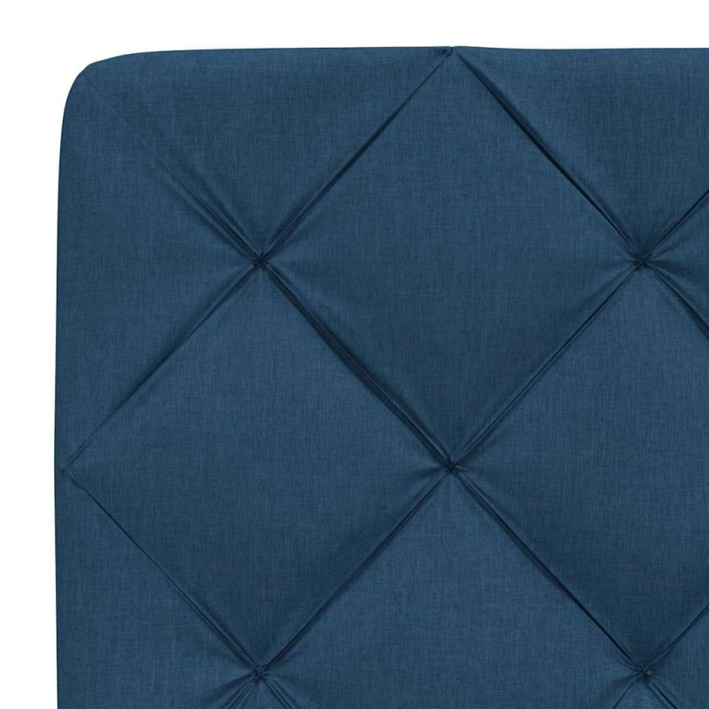 Kopfteil-Kissen Blau 80 cm Stoff