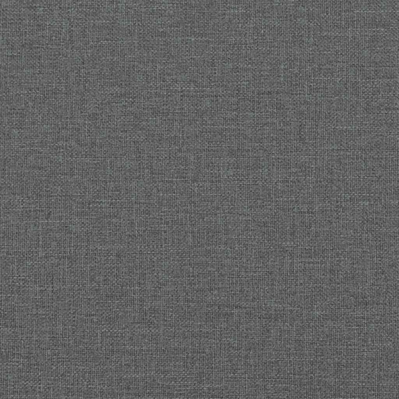 Kopfteil-Kissen Dunkelgrau 100 cm Stoff