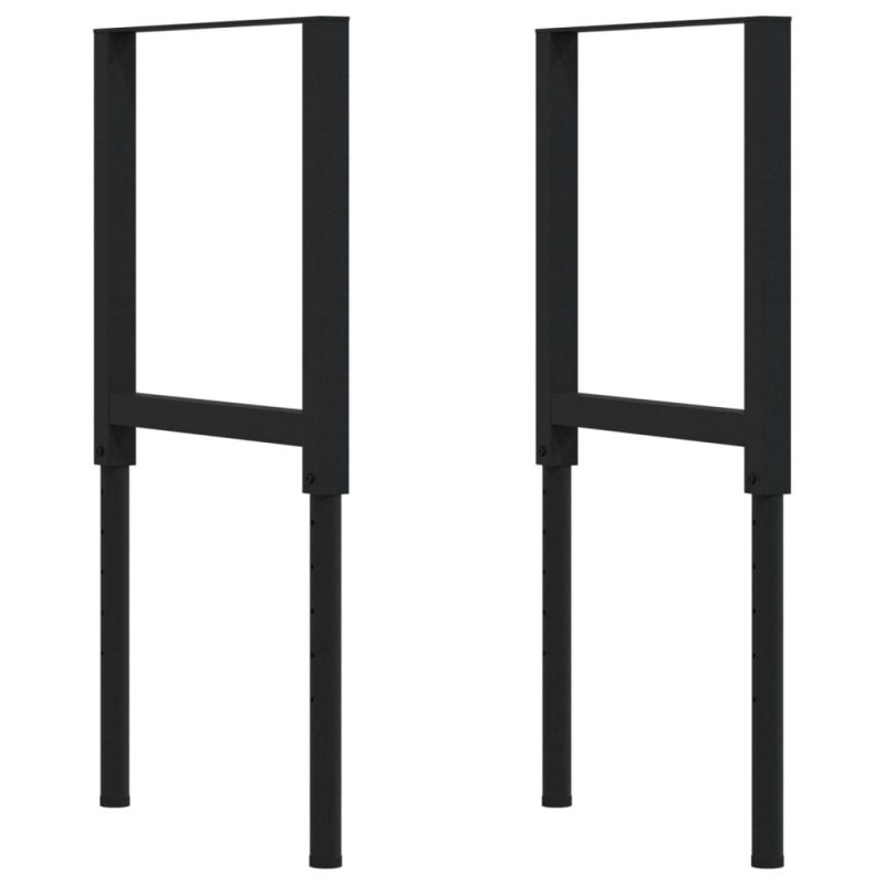 Werkbank 80x60x(73-99,5) cm Massivholz Akazie Rechteckig