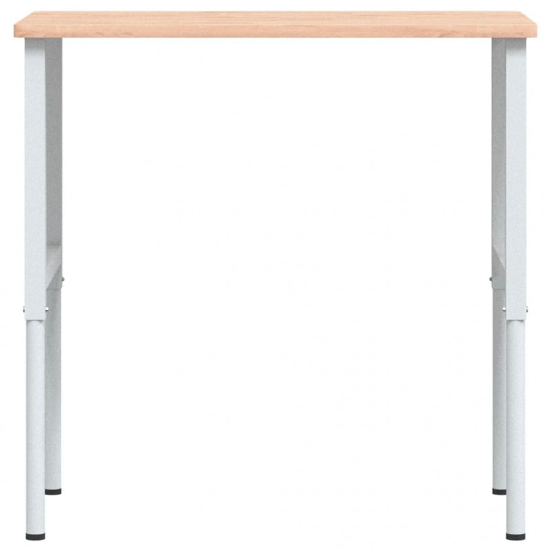 Werkbank 100x60x(71,5-98) cm Massivholz Buche Rechteckig