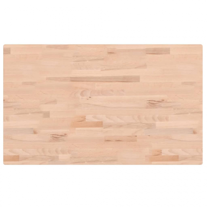 Werkbank 100x60x(71,5-98) cm Massivholz Buche Rechteckig