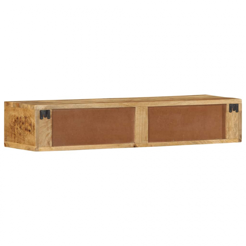 TV-Wandschrank 100x30x19 cm Raues Mangoholz