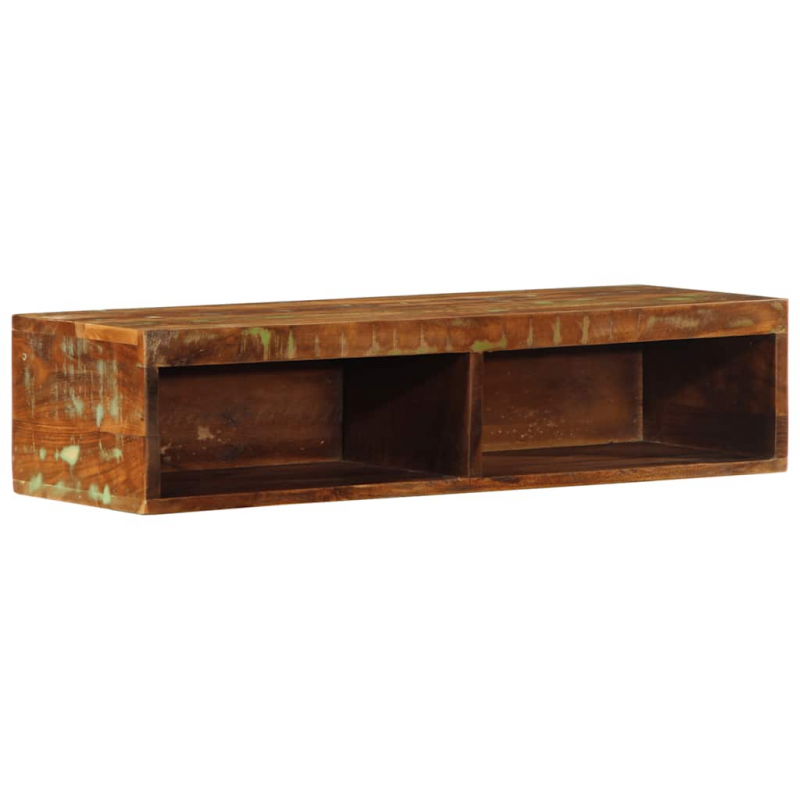 TV-Wandschrank 80x30x19 cm Altholz Massiv