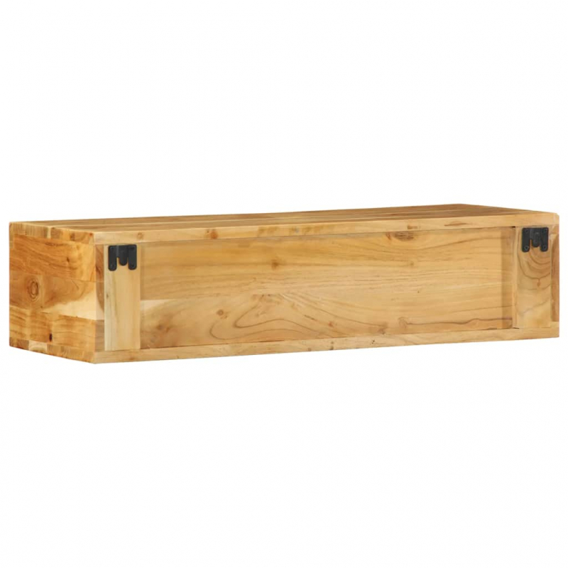 TV-Wandschrank 80x30x19 cm Massivholz Akazie