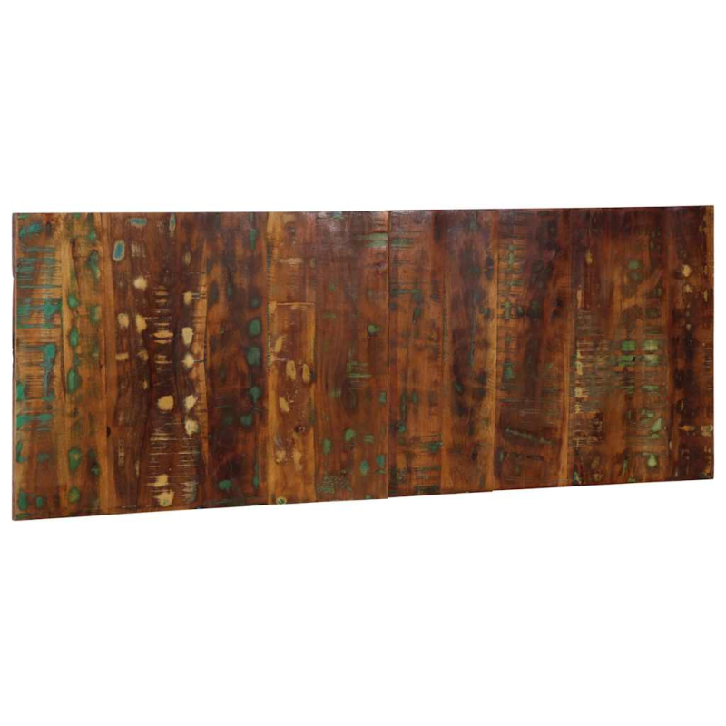Kopfteil Mehrfarbig 140 cm Massivholz Altholz