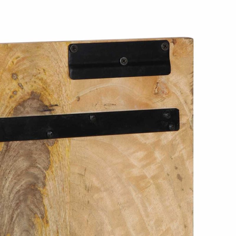 Kopfteil 180 cm Massives Rohholz Mango