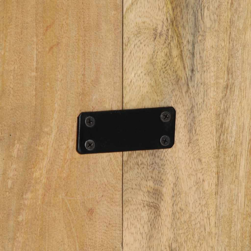Kopfteil 200 cm Massives Rohholz Mango