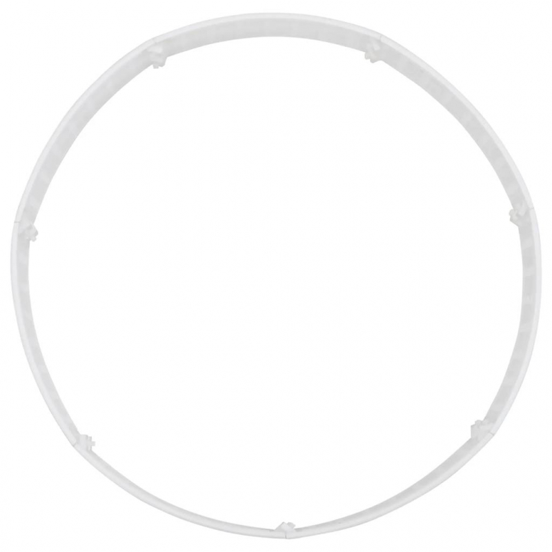 Weihnachtsbaum-Rock Weiß Ø56x23 cm Kunststoff