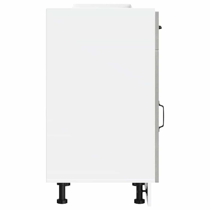 Küchenunterschrank Kalmar Betongrau Holzwerkstoff