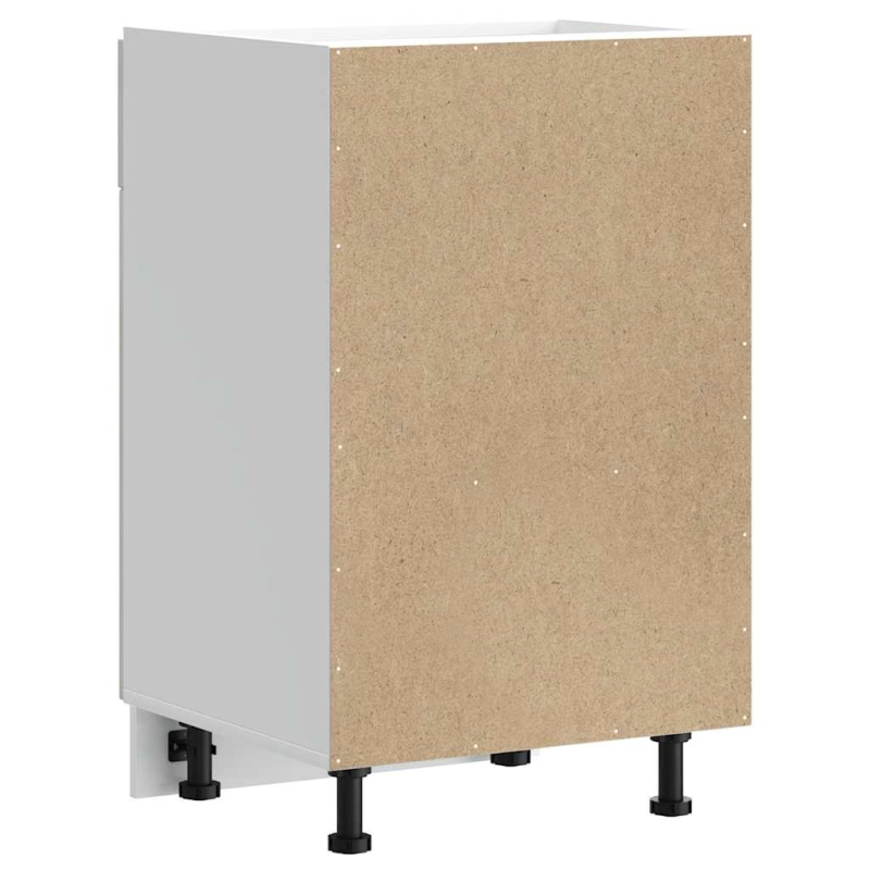 Küchenunterschrank Kalmar Betongrau Holzwerkstoff