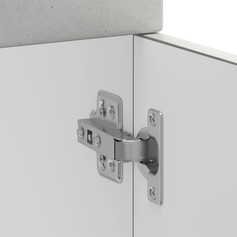 Küchenunterschrank Kalmar Betongrau Holzwerkstoff