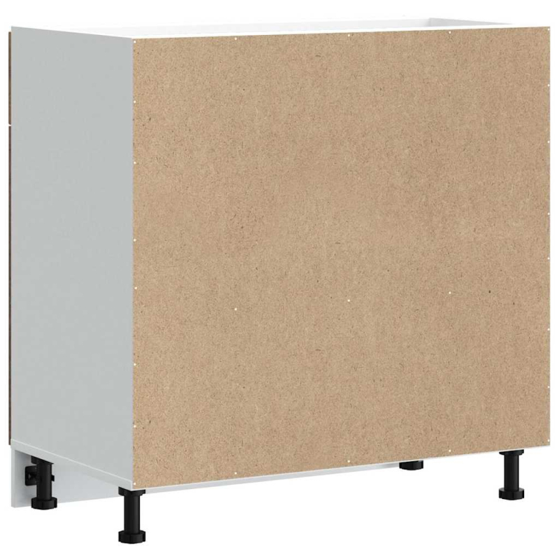 Küchenunterschrank Kalmar Altholz-Optik Holzwerkstoff