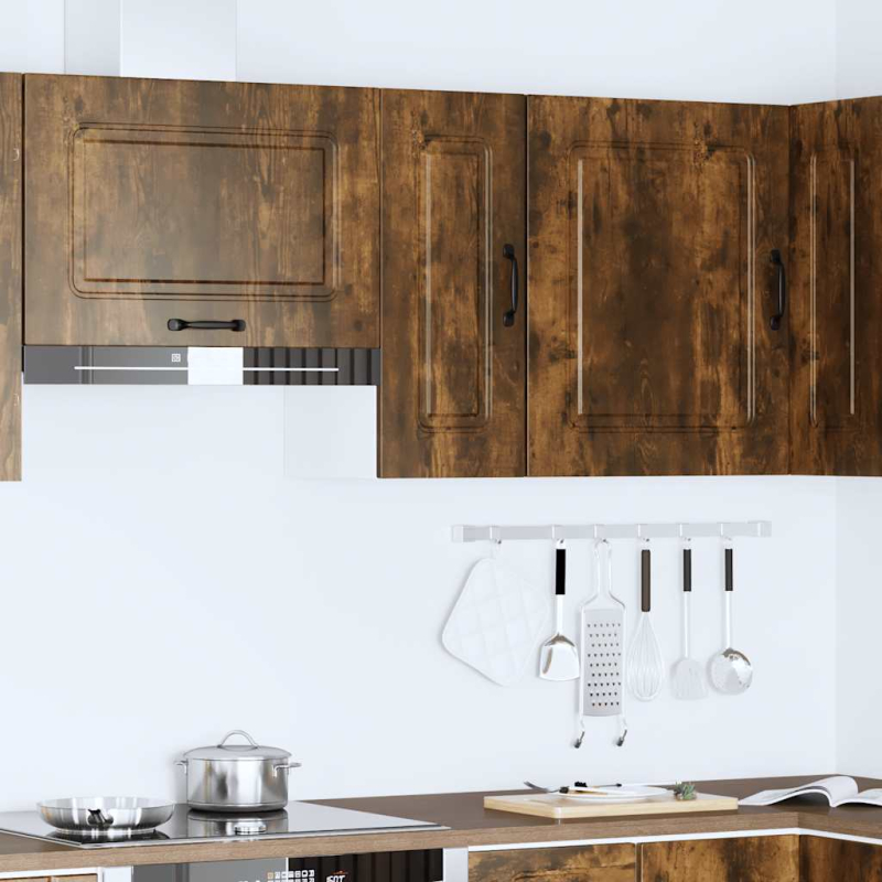 Küchen-Hängeschrank Kalmar Räuchereiche Holzwerkstoff