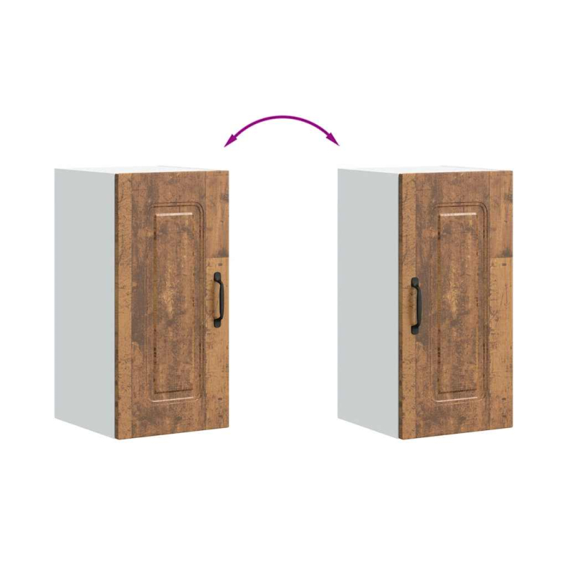 Küchen-Hängeschrank Kalmar Altholz-Optik Holzwerkstoff
