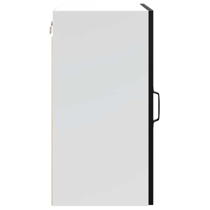 Küchen-Hängeschrank Kalmar Schwarz Holzwerkstoff