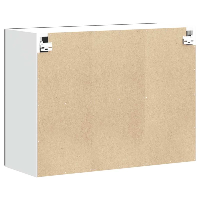 Küchen-Hängeschrank Kalmar Schwarz Holzwerkstoff