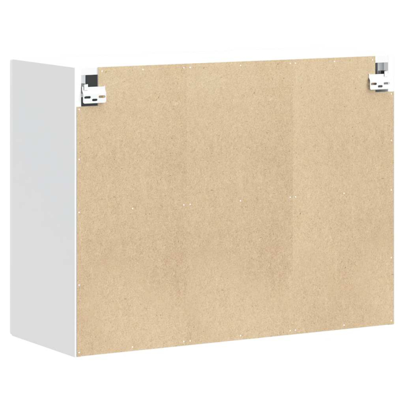Küchen-Hängeschrank Kalmar Hochglanz-Weiß Holzwerkstoff