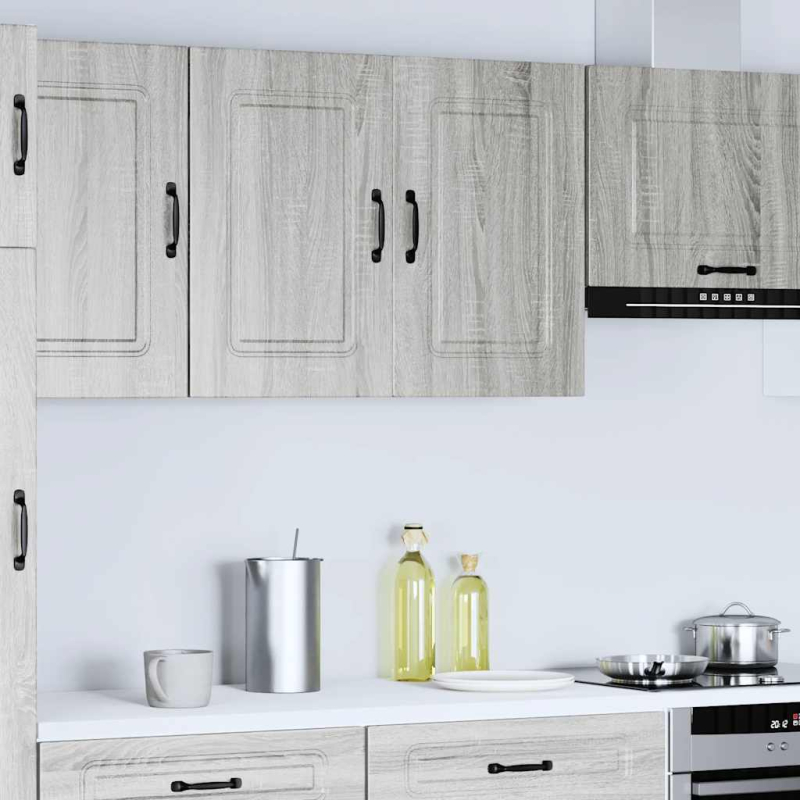Küchen-Hängeschrank Kalmar Grau Sonoma Holzwerkstoff