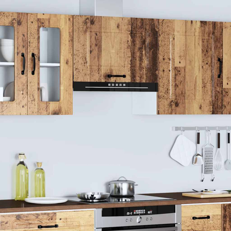 Küchen-Hängeschrank Kalmar Altholz-Optik Holzwerkstoff