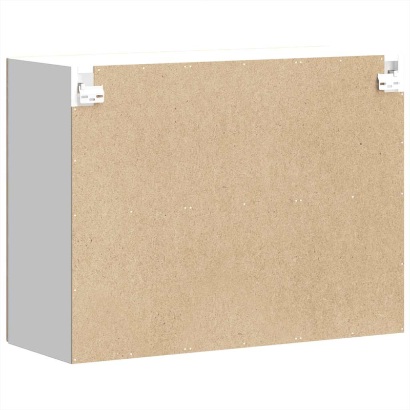 Küchen-Hängeschrank mit Glastür Kalmar Sonoma-Eiche Holzwerkstoff