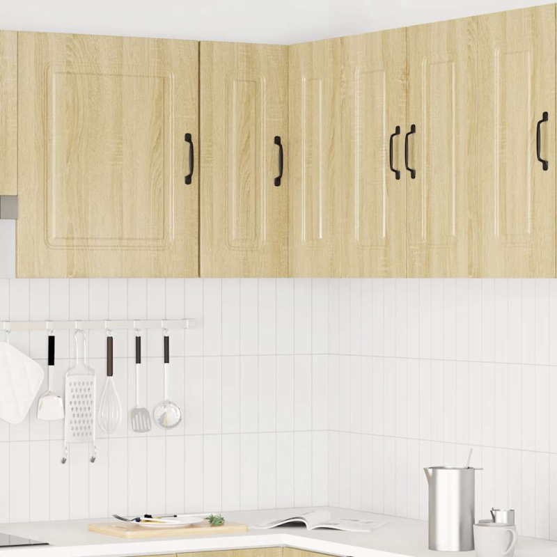 Küchen-Eckhängeschrank Kalmar Sonoma-Eiche Holzwerkstoff