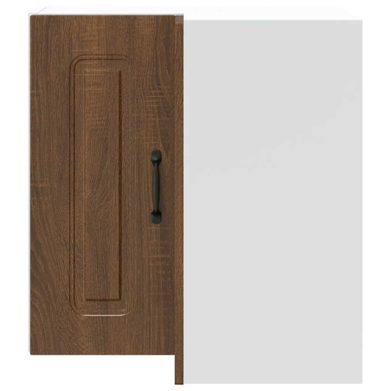 Küchen-Eckhängeschrank Kalmar Braun Eichen-Optik Holzwerkstoff