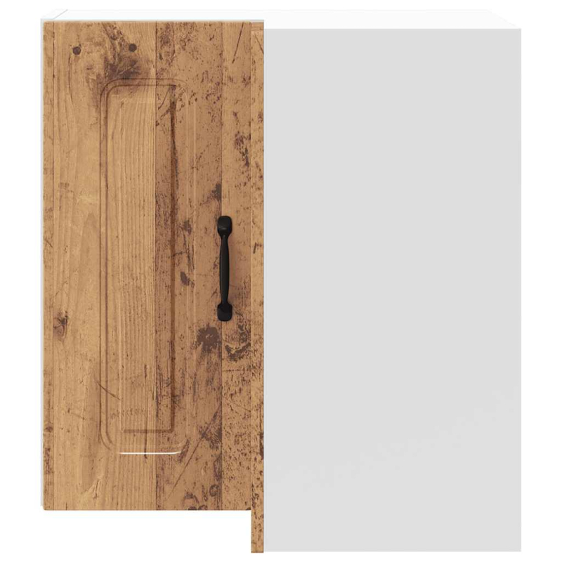 Küchen-Eckhängeschrank Kalmar Altholz-Optik Holzwerkstoff