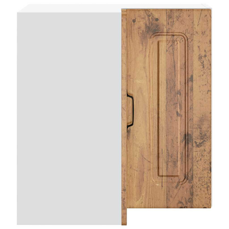 Küchen-Eckhängeschrank Kalmar Altholz-Optik Holzwerkstoff