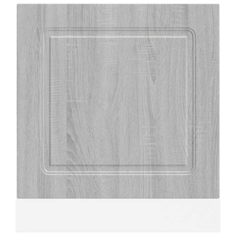Geschirrspülerblende Kalmar Grau Sonoma 60x1,5x67 cm