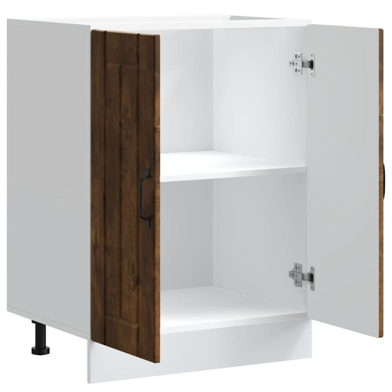 Spülenunterschrank Lucca Räuchereiche Holzwerkstoff
