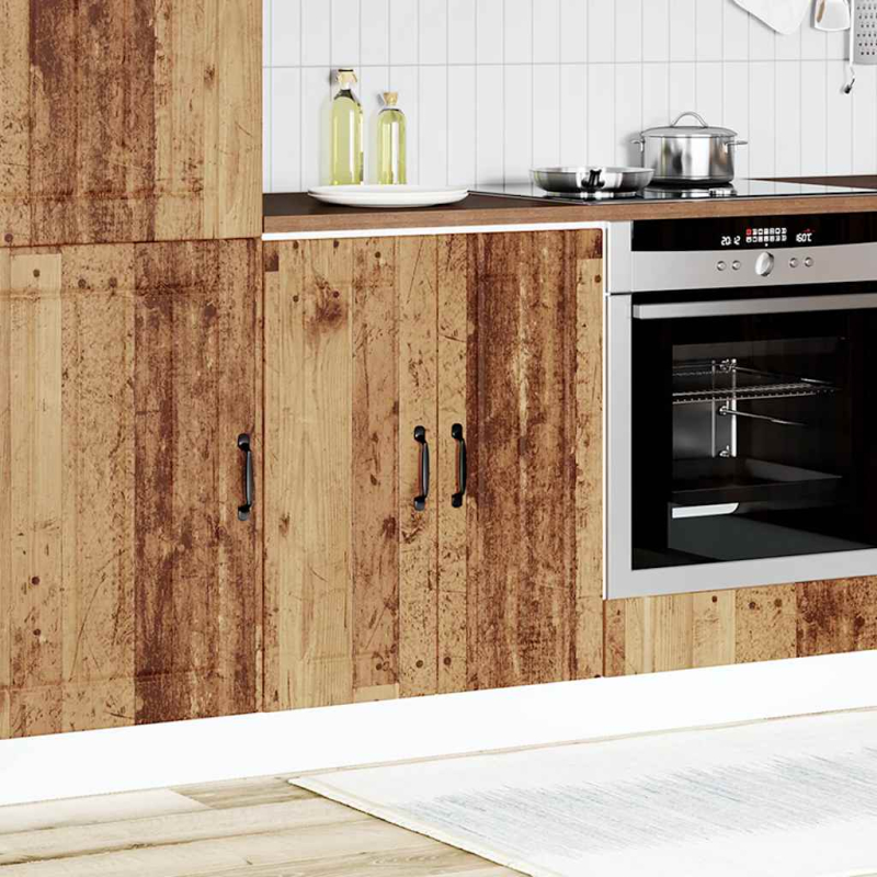 Spülenunterschrank Lucca Altholz-Optik Holzwerkstoff