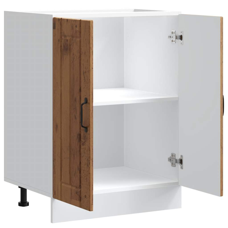 Spülenunterschrank Lucca Altholz-Optik Holzwerkstoff