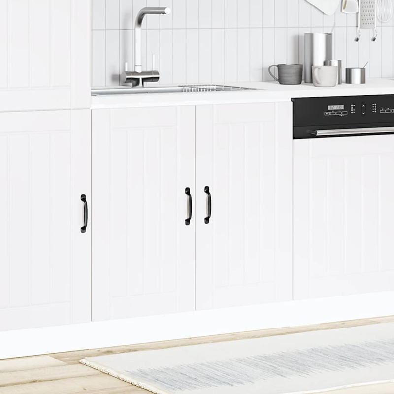 Spülenunterschrank Lucca Weiß Holzwerkstoff