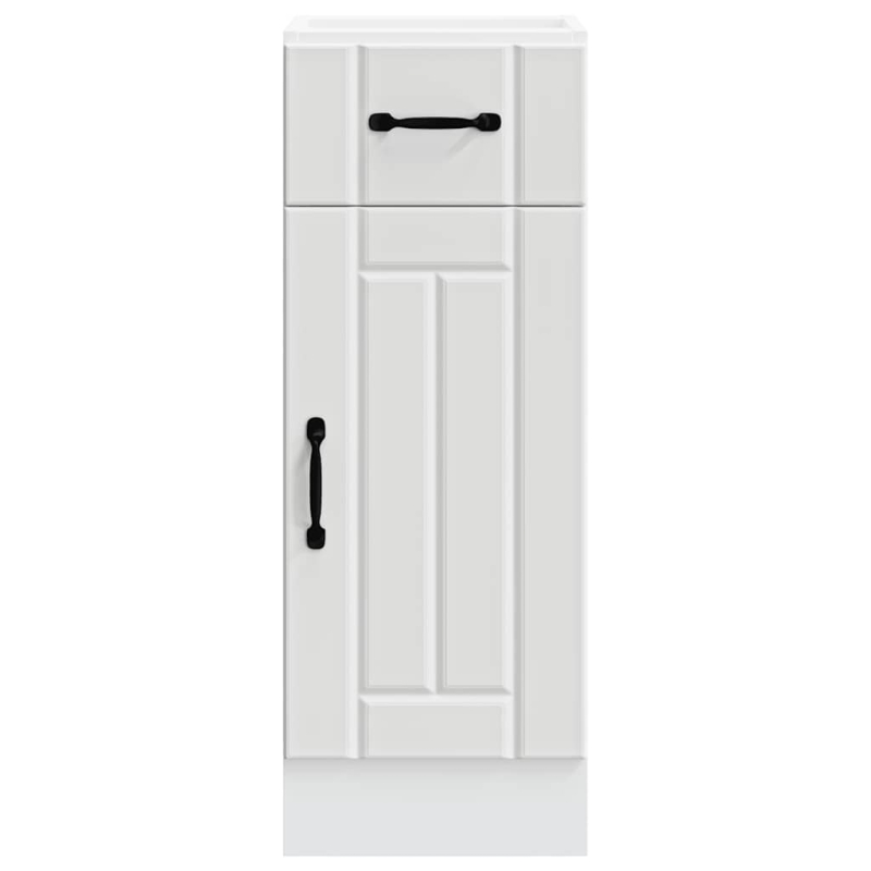 Küchen-Unterschrank Lucca Weiß Holzwerkstoff