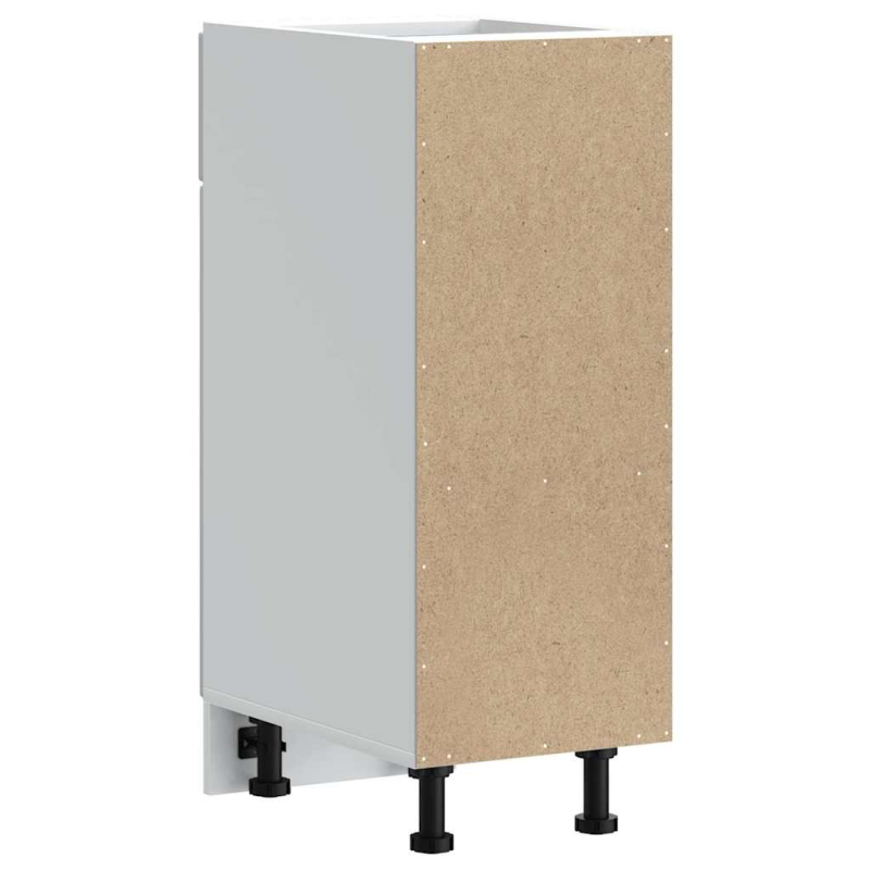 Küchen-Unterschrank Lucca Hochglanz-Weiß Holzwerkstoff