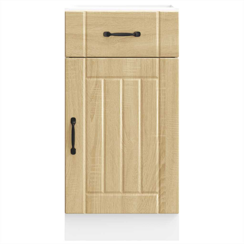 Küchen-Unterschrank Lucca Sonoma-Eiche Holzwerkstoff