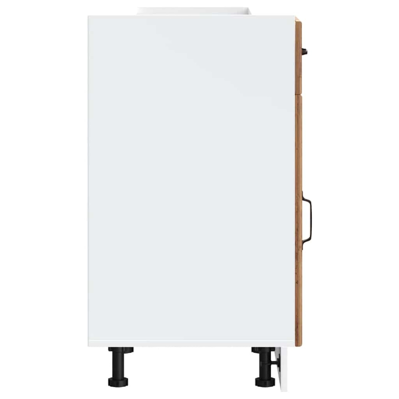 Küchen-Unterschrank Lucca Altholz-Optik Holzwerkstoff