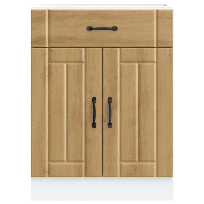 Küchen-Unterschrank Lucca Artisan-Eiche Holzwerkstoff