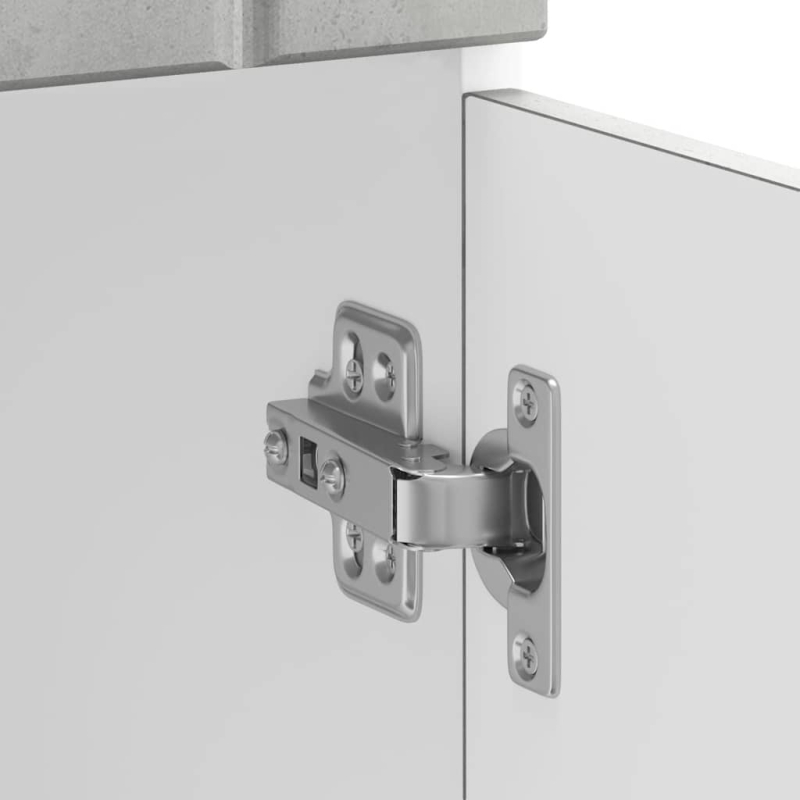 Küchen-Unterschrank Lucca Betongrau Holzwerkstoff