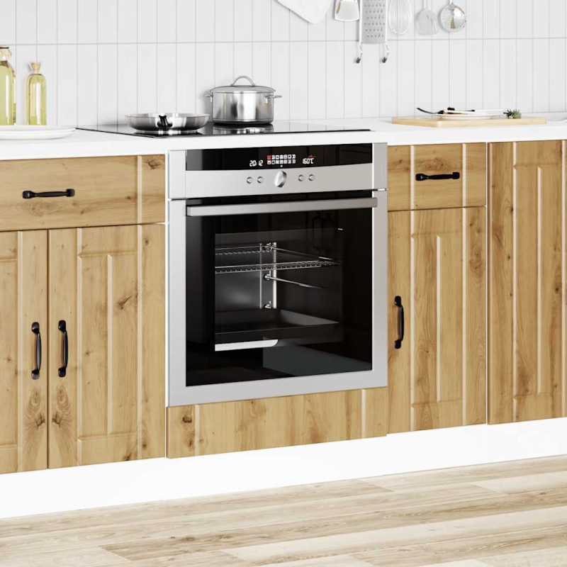 Herdumbauschrank Lucca Artisan-Eiche Holzwerkstoff