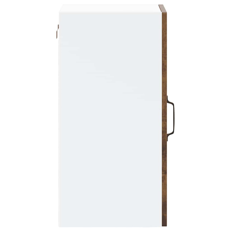 Küchen-Hängeschrank mit Glastür Lucca Räuchereiche